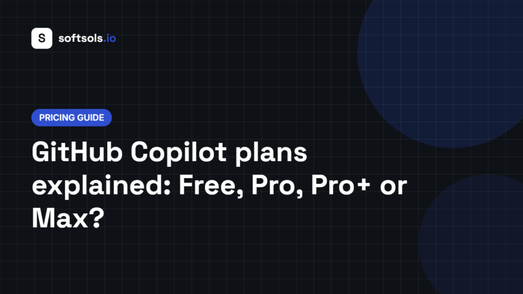 GitHub Copilot plans explained cover